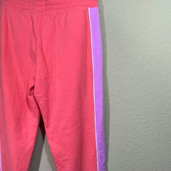 New PJ Salvage Women's "Perfect Match" Color Block Banded Jogger Lounge Pants S - Picture 6 of 13
